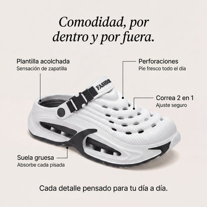 Zuecos Transpirables Anti-Sudoración NUVORA™