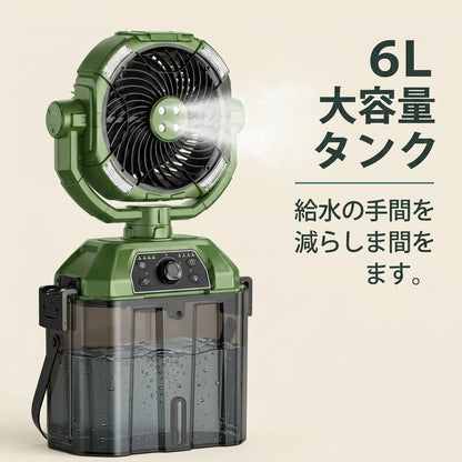 Yuge ミストファン PRO｜電気代を気にせず、涼しい夏を