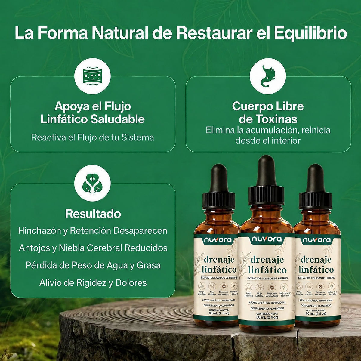 La forma natural de restaurar el equilibrio