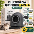 Arenero Autolimpiable Pro – Tu gato entra, sale y la bandeja ya está limpia