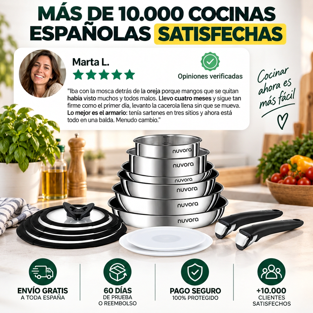 Más de 10.000 cocinas españolas satisfechas